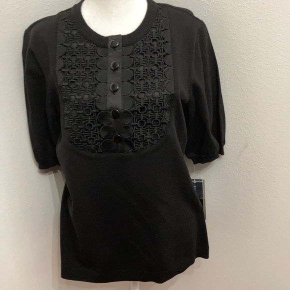 NWT Nygard Elegant Black Sweater Size Petite Large 14/16 - Picture 3 of 14